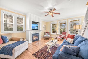 Televisio, takka, videopelejä