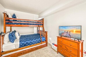 4 bedrooms, iron/ironing board, travel crib, WiFi