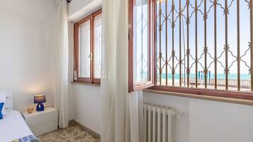 2 bedrooms, iron/ironing board, travel crib, free WiFi