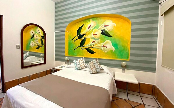 Junior Room | Free WiFi, bed sheets - Hotel Yauco (Rosario)