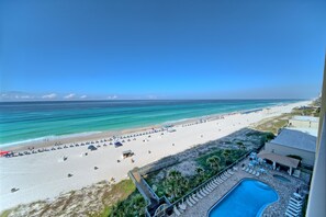 On the beach - Gulf Crest 803: Newly Updated Beach Retreat! (Panama City Beach)