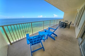 Outdoor dining - Unit 2103: 21st Floor (Panama City Beach)