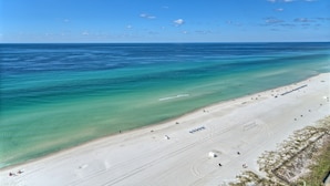 På stranden