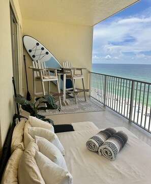 2 bedrooms, iron/ironing board, internet, bed sheets - Unit 1504: 2 BR, 2 BA Condominium in Panama City Beach, Sleeps 6 (Panama City Beach)