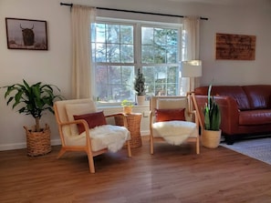 Fernseher, Kamin, Tischfußball, Bücher