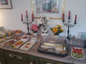 Frokostbuffé er inkludert hver dag