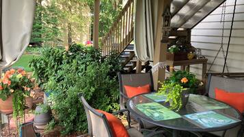 Opções para refeição ao ar livre