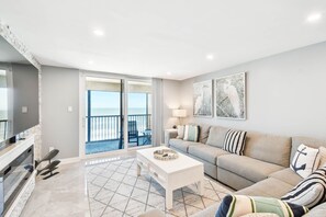 Smart TV, lareira, DVD player