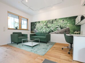 Deluxe Suite, 1 King Bed, Balcony, Courtyard Area | View from room - Plein Hotel (Wintrich)