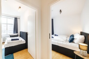 3 sovrum, strykjärn/strykbräda, resesäng och wi-fi