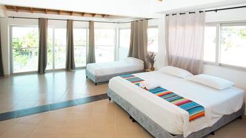 1 habitación, wifi y ropa de cama