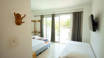 1 habitación, wifi y ropa de cama