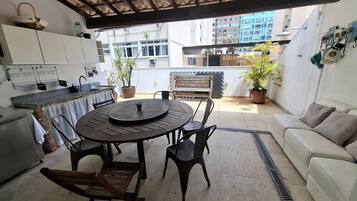 City Double or Twin Room, 1 Bedroom, Terrace, Beachside