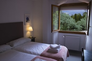 Basic Twin Room, City View | Individually decorated, desk, free WiFi, bed sheets - EL SUEÑO DEL INFANTE (Guadalajara)