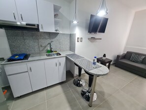 Suite | Cocina privada | Cafetera o tetera y licuadora