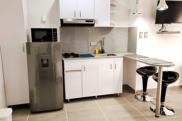 Suite | Cocina privada | Cafetera o tetera y licuadora