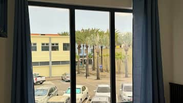 Blick von der Unterkunft