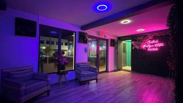 Front of property - evening/night