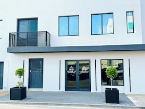 Façade de l’hébergement