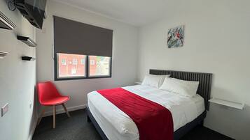 City-Doppelzimmer | Hochwertige Bettwaren, Daunenbettdecken, Select-Comfort-Betten