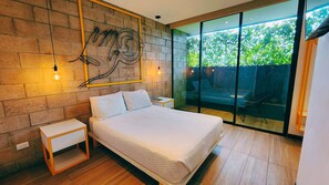 Terrace/patio - Bourbon Hostal (Juayua)