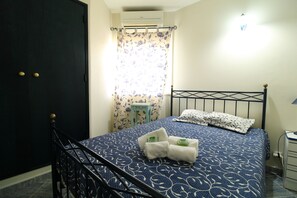 2 間睡房、熨斗/熨衫板、可攜式嬰兒床、免費 Wi-Fi