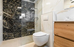 Shower, hair dryer