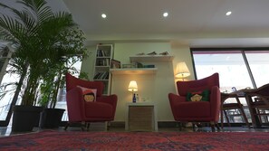 43-inch LED TV with satellite channels, heated floors