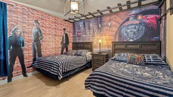 9 habitaciones, tabla de planchar con plancha, wifi y ropa de cama