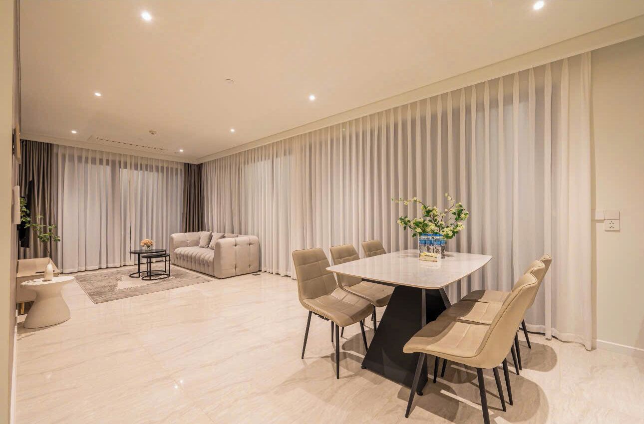 Deluxe-Apartment, 3 Schlafzimmer | Wohnbereich