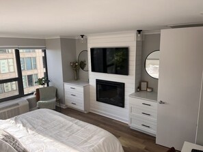 2 chambres, bureau, fer et planche à repasser, accès au Wi-Fi (inclus)