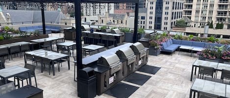 Servei de restauració a l'aire lliure