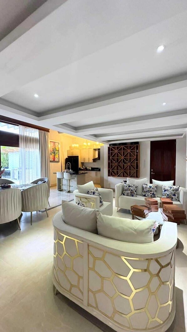 Living area - villa gren village (Punta Cana)