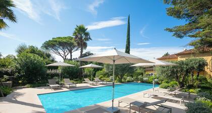 Villa Azzurra Front Beach, Gassin, France