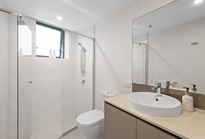 Regadera y secadora de cabello 