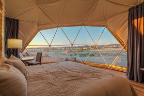 1 bedroom, premium bedding, individually decorated