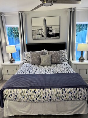 3 bedrooms, iron/ironing board, WiFi, bed sheets