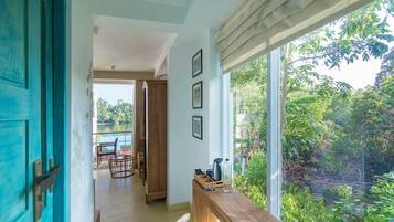 Superior Double Room, Pool View | Premium bedding, minibar, in-room safe, individually decorated