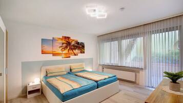 1 Schlafzimmer, Bügeleisen/Bügelbrett, kostenloses WLAN, Bettwäsche