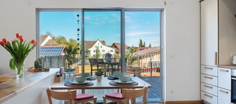 Apartment 'Wohnung Ahorn' with Shared Terrace, Balcony and Wi-Fi