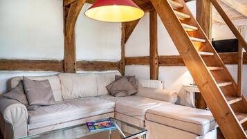 Fernseher, Kamin, DVD-Player, Tischtennisplatte