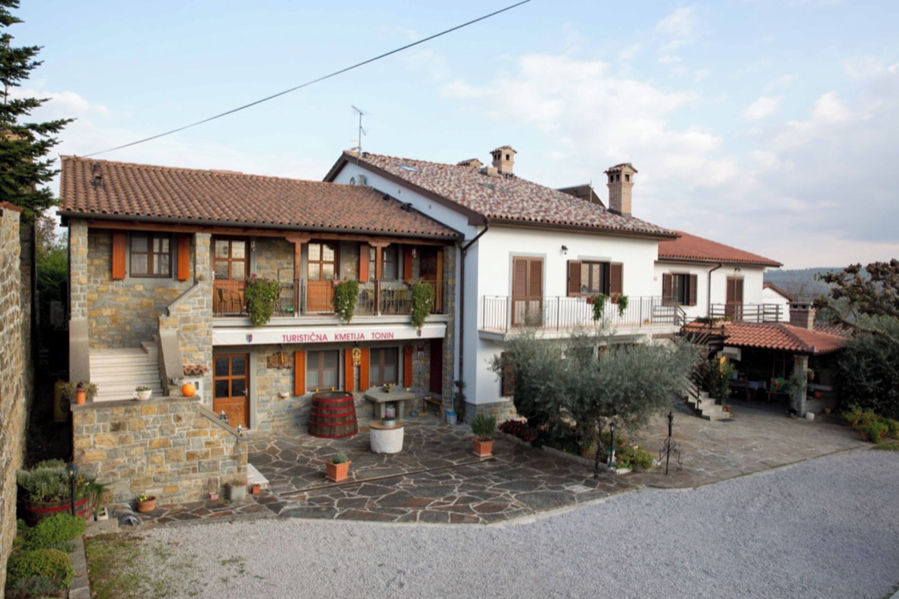 Fassade der Unterkunft