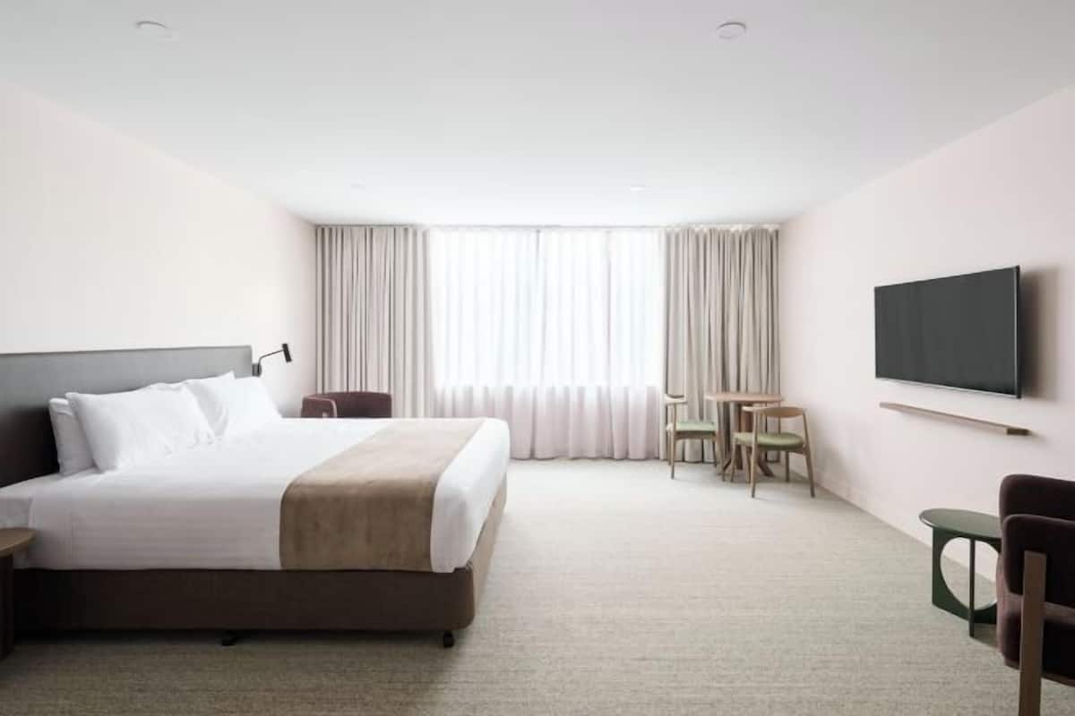 Premium bedding, blackout drapes, iron/ironing board, WiFi (free)