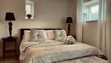 Cottage | 1 kamar tidur, setrika/meja setrika, Wi-Fi gratis, dan seprai linen