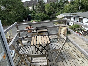 Outdoor dining - Handwerker Wohnung für 2-6 Personen Sehr Zentral in Celle (Celle)