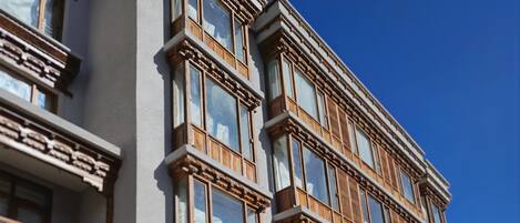 Façade de l’hébergement