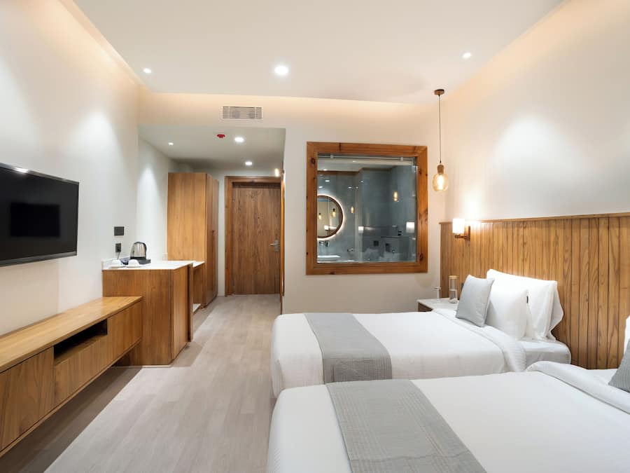 Habitación Deluxe | Ropa de cama de alta calidad, wifi gratis, ropa de cama