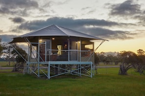 Voorkant van accommodatie