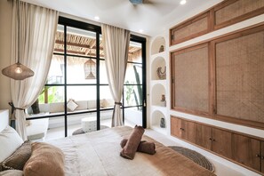 Villa | 3 Schlafzimmer, Bettwäsche aus ägyptischer Baumwolle