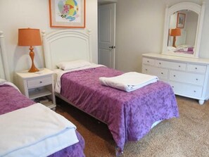 5 chambres, fer et planche à repasser, accès Internet